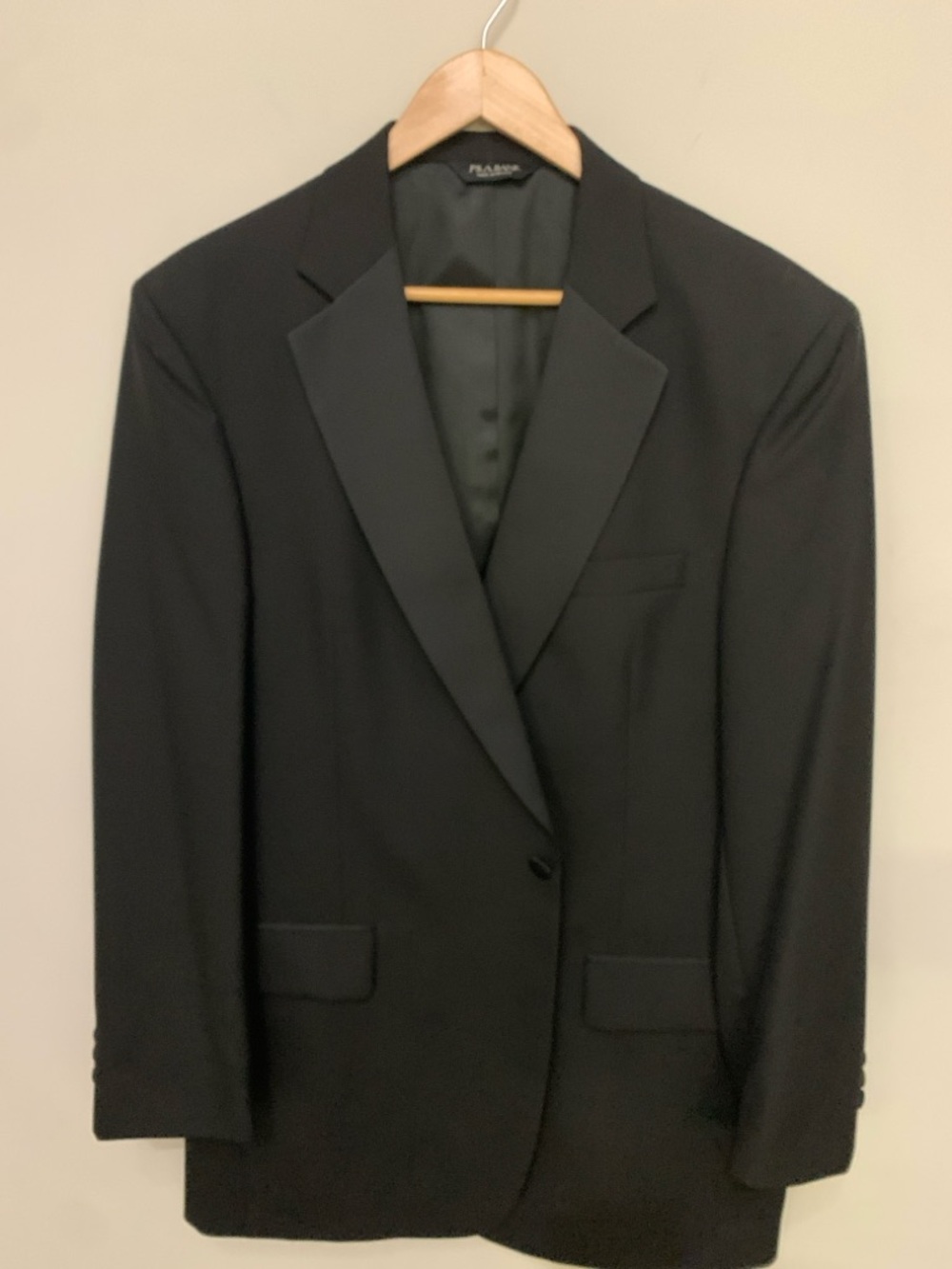 Jos. A. Bank Black Men's Single-Button Tuxedo or Formal Jacket 44L